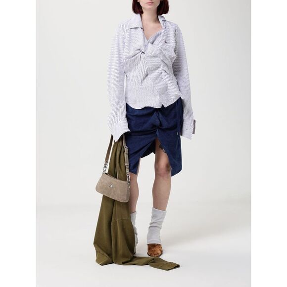 Vivienne Westwood Shoulder Bag Woman White - Picture 2 of 4